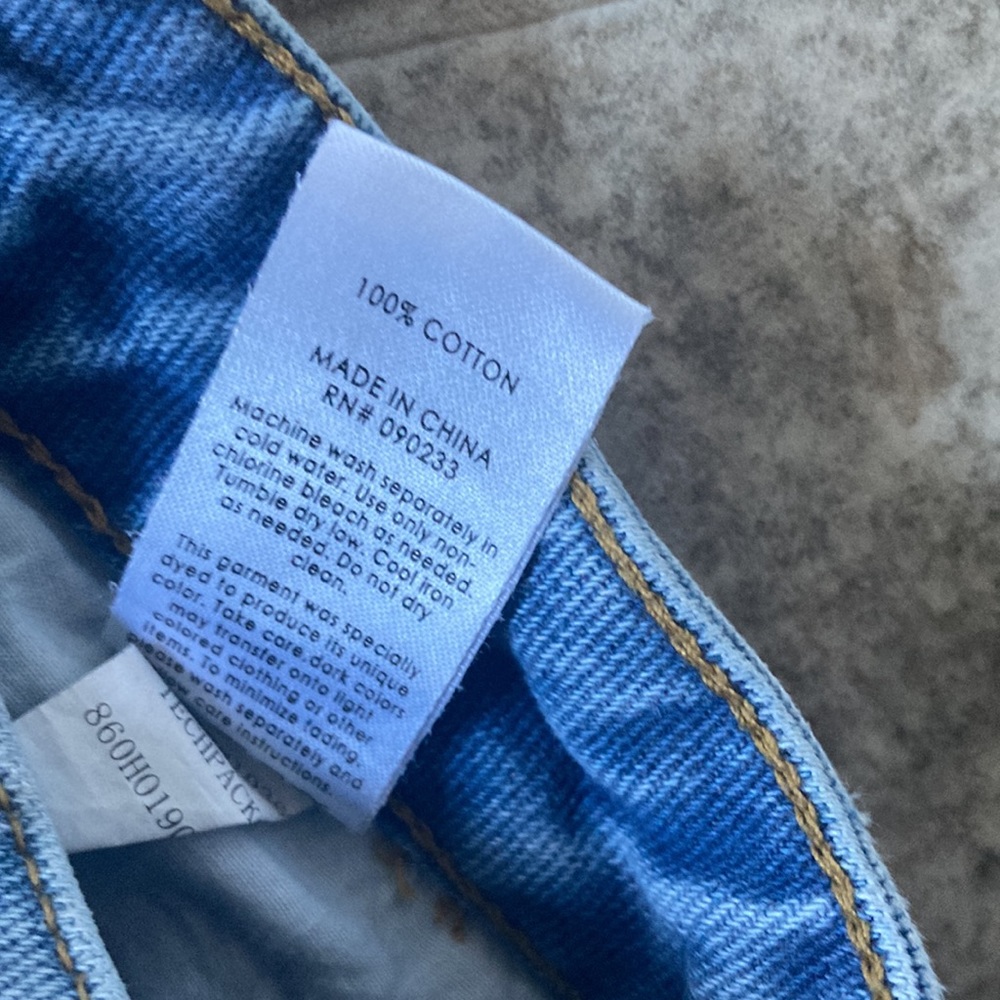 🎊HP🎊 PacSun super high rise colorblock denim cut offs - Picture 3 of 4